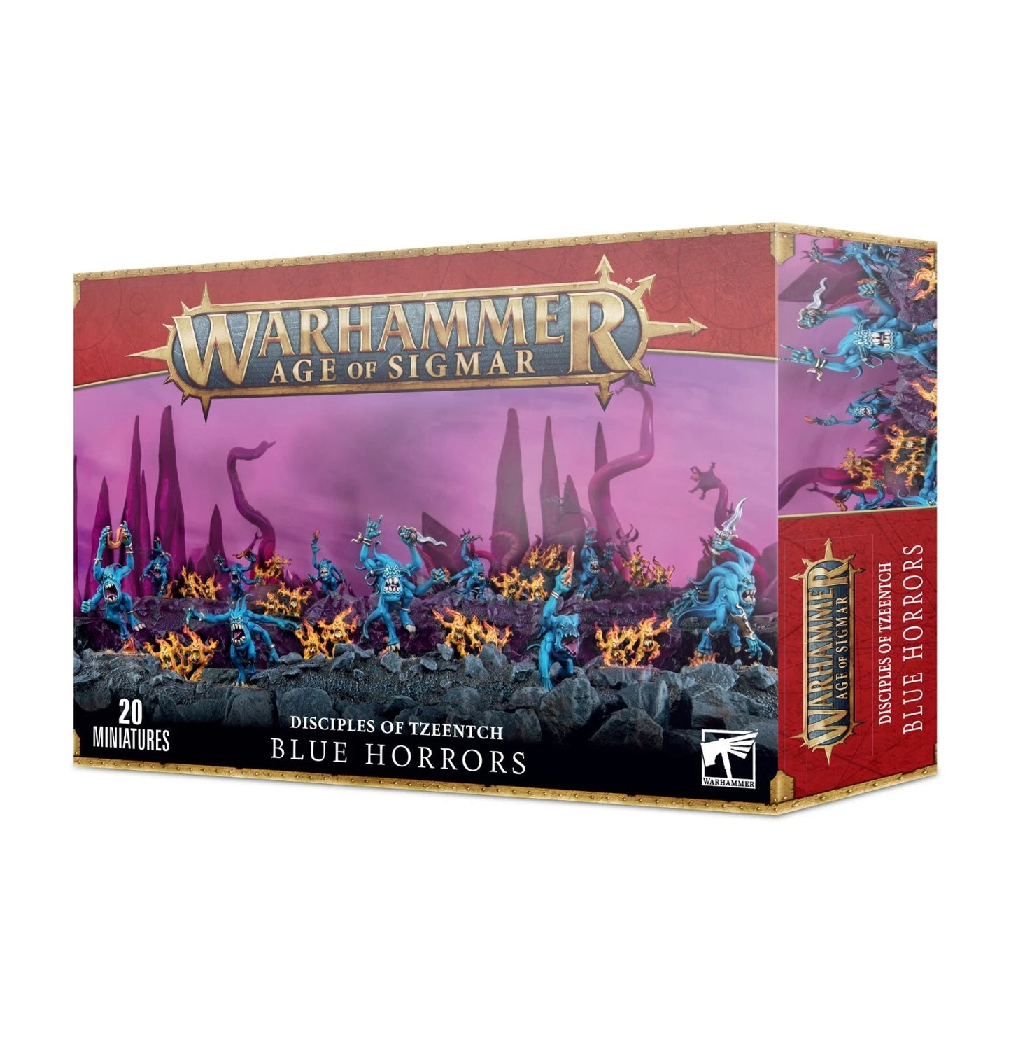 Warhammer Age of Sigmar Disciples of Tzeentch Blur Horrors 20 Miniatures - KOOLTHINGS