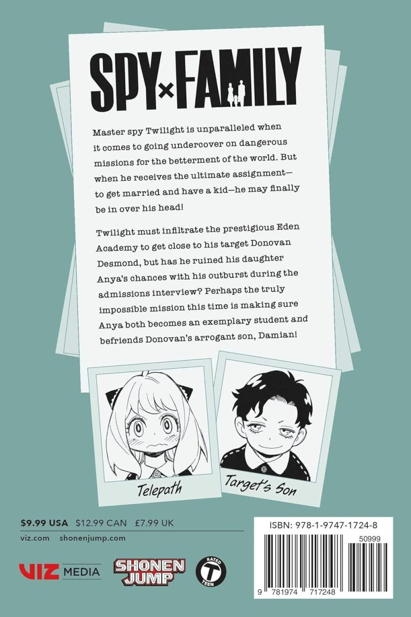Spy x Family, Vol. 2 (2) by Tatsuya Endo - KOOLTHINGS