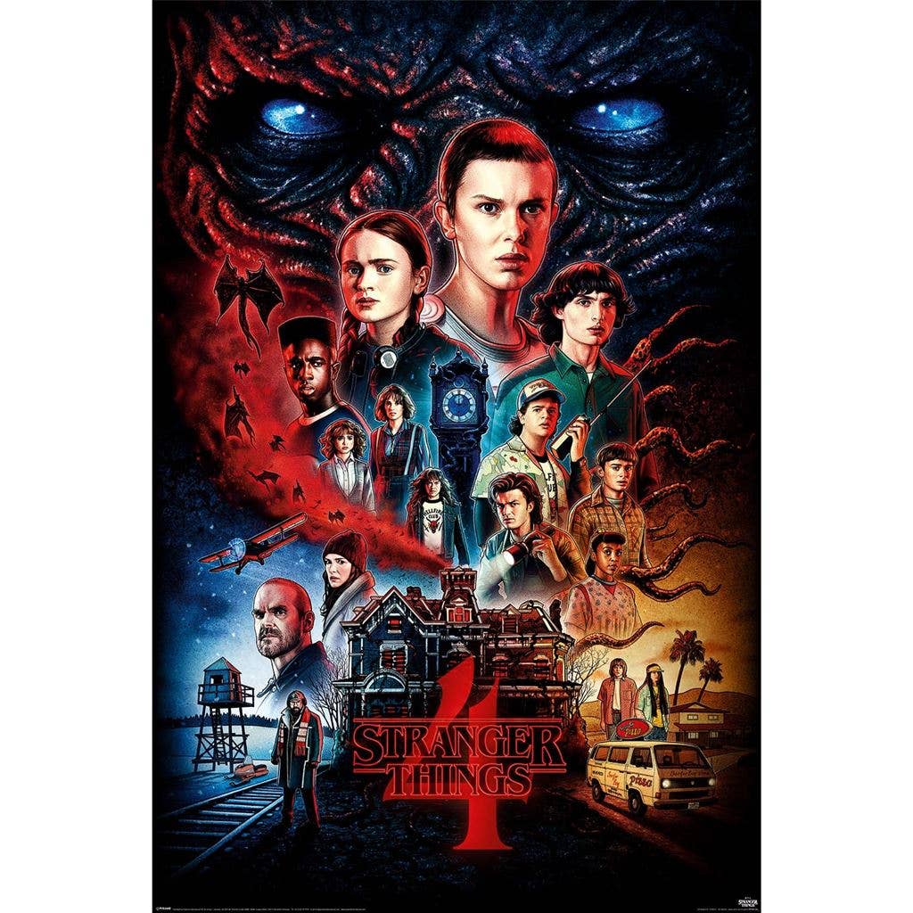 Stranger Things 4 (Vecna) 61 x 91.5cm - KOOLTHINGS