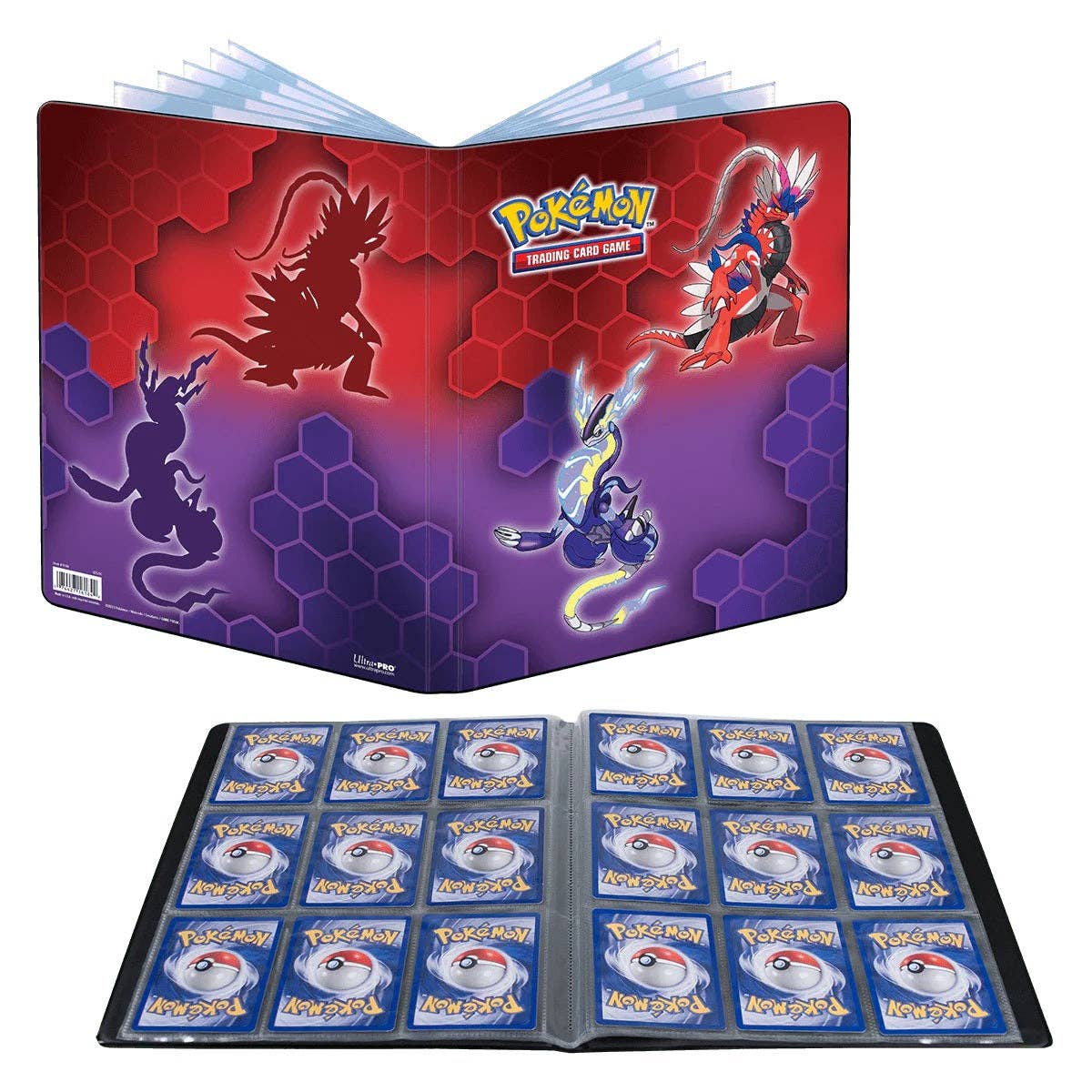 Koraidon & Miraidon 9 - pocket Portfolio For Pokémon Ultra Pro - KOOLTHINGS