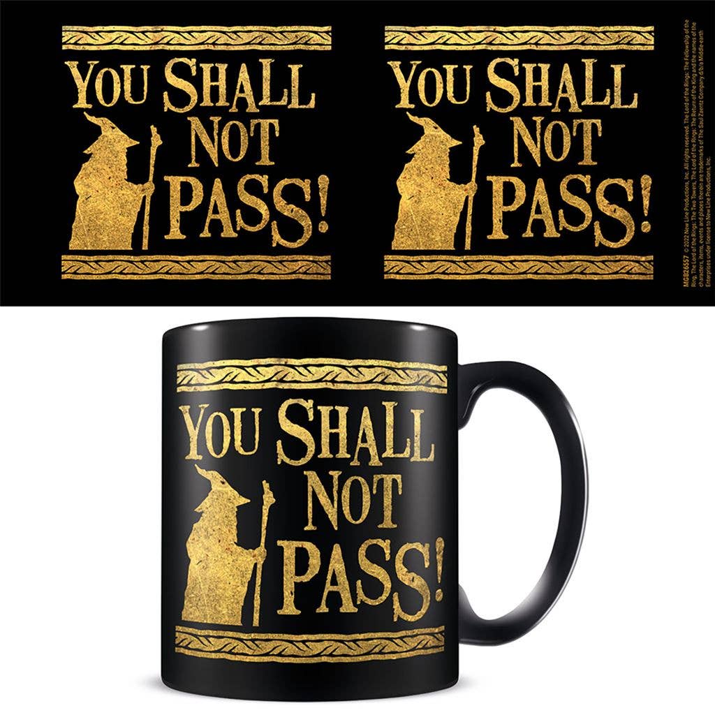 The Lord of the Rings(You Shall Not Pass) 11oz/315ml - KOOLTHINGS