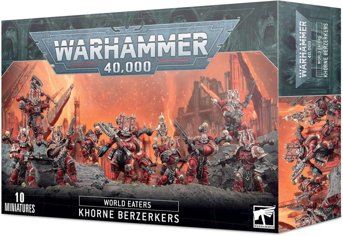 Khorne Berzerkers - Warhammer 40000 - KOOLTHINGS