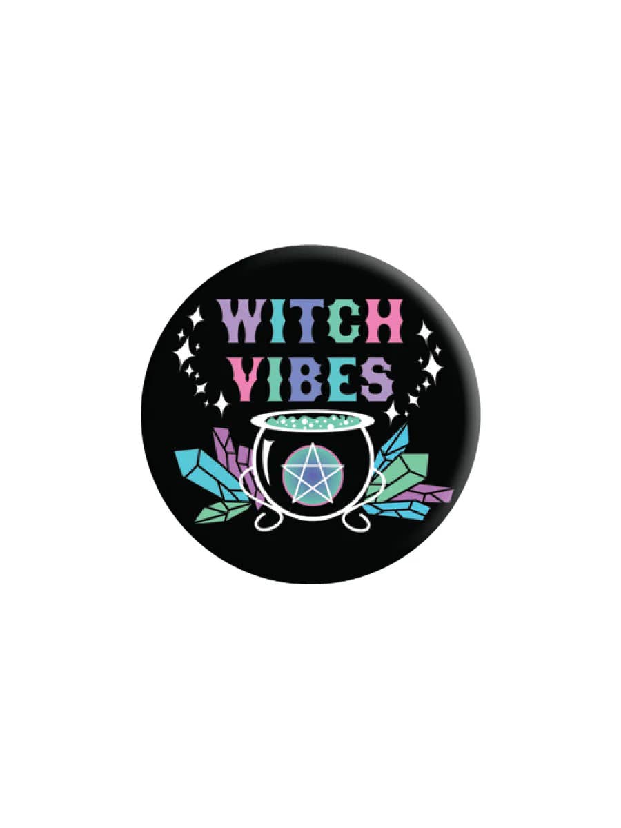 Witch Vibes 25mm Badge - KOOLTHINGS