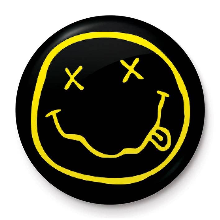 Nirvana (Smiley) 25mm - KOOLTHINGS
