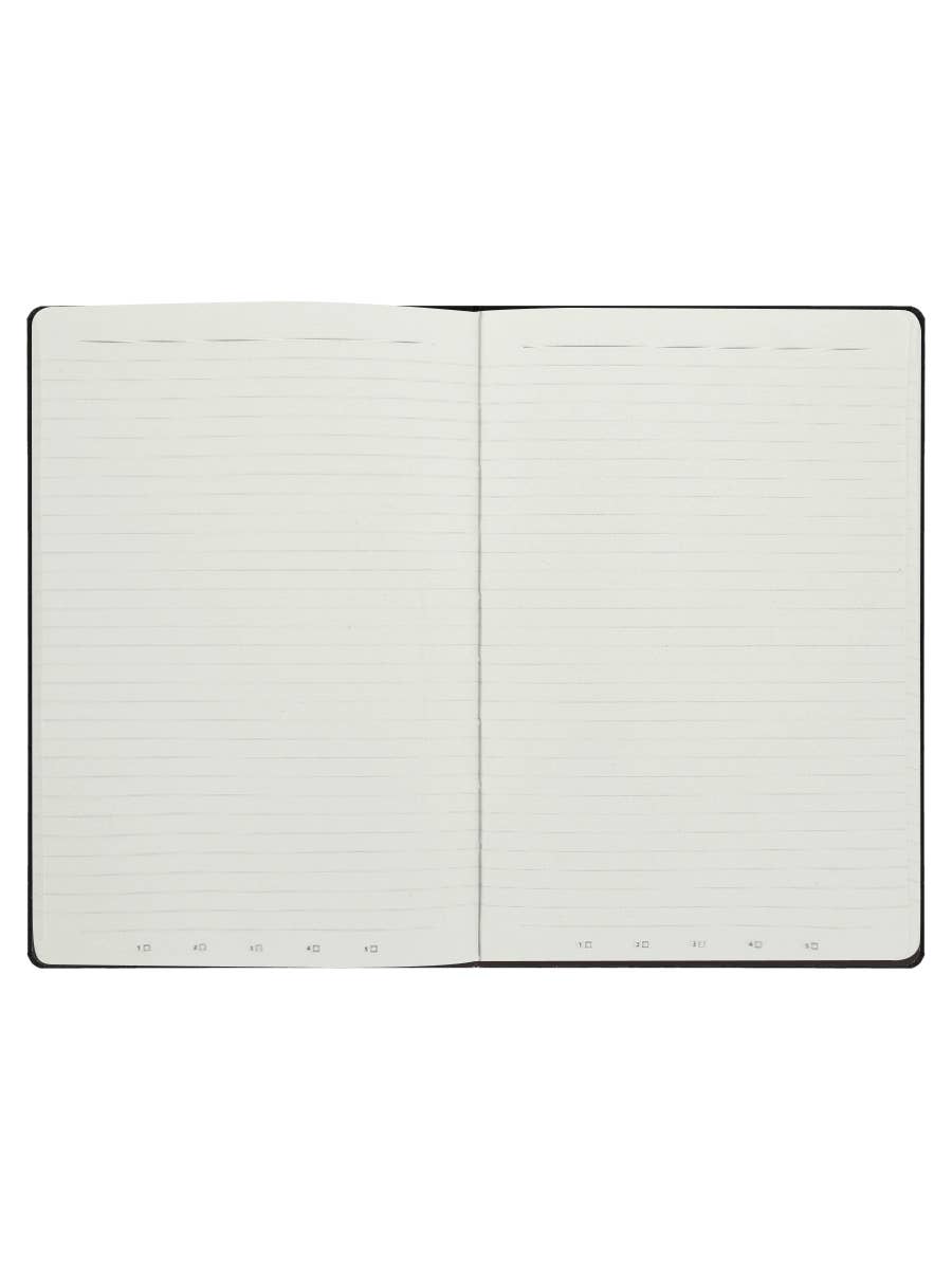 I, Myself, Am Strange & Unusual Black A5 Hard Cover Notebook - KOOLTHINGS