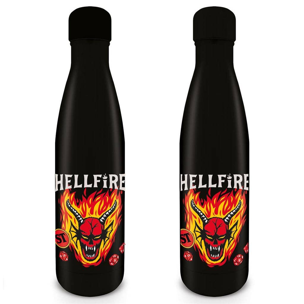 Stranger Things S4 (Hellfire Club) Metal Drinks Bottle - KOOLTHINGS
