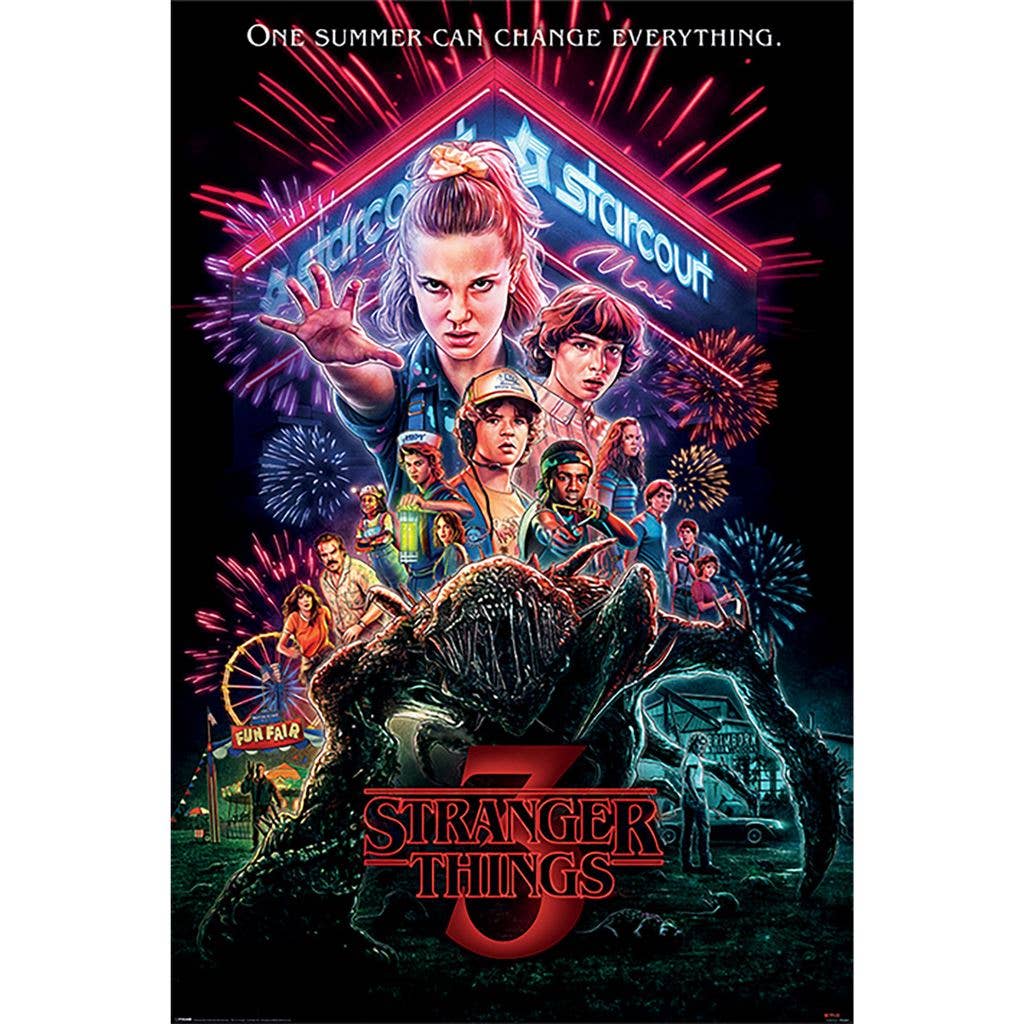 Stranger Things (Summer of 85) 61 x 91.5cm - KOOLTHINGS
