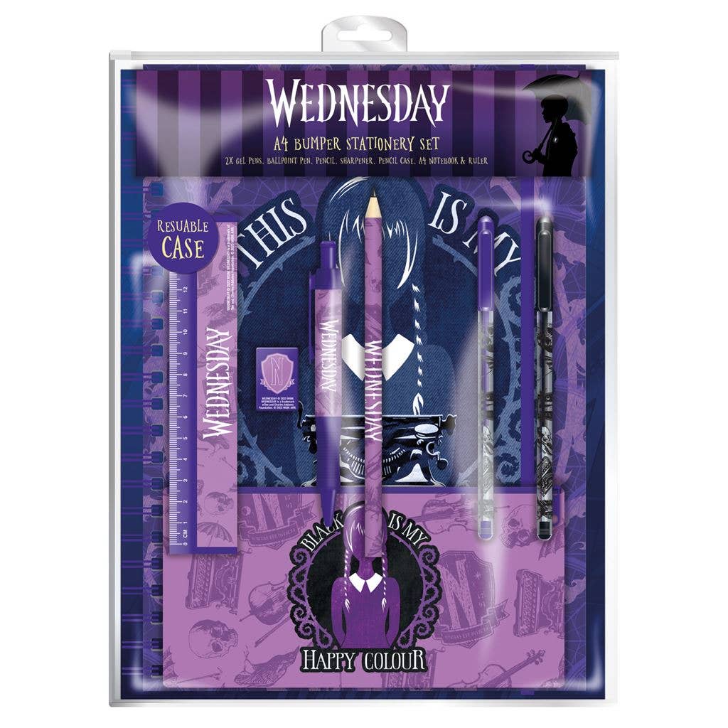 Wednesday (Writing Time) A4 Bumper Stationery Set - KOOLTHINGS