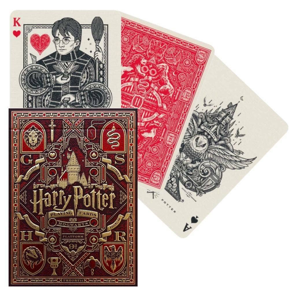 Harry Potter Gryffindor Red Theory11 playing cards - KOOLTHINGS