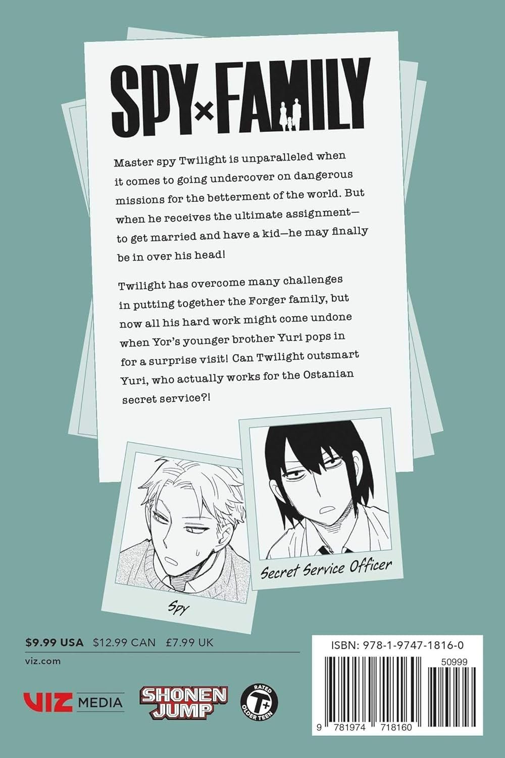 Spy X Family, Vol. 3 - Tatsuya Endo (Paperback) - KOOLTHINGS