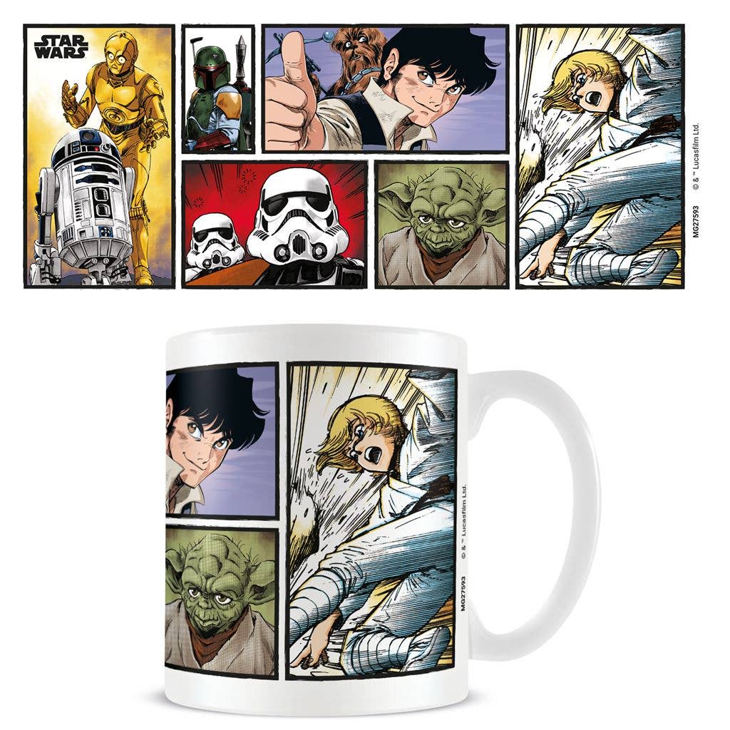 Star Wars (Manga Madness) 11oz/315ml - KOOLTHINGS
