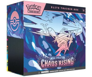 Pokã̃©mon TCG: Mega Evolution Chaos Rising Elite Trainer Box - KOOLTHINGS