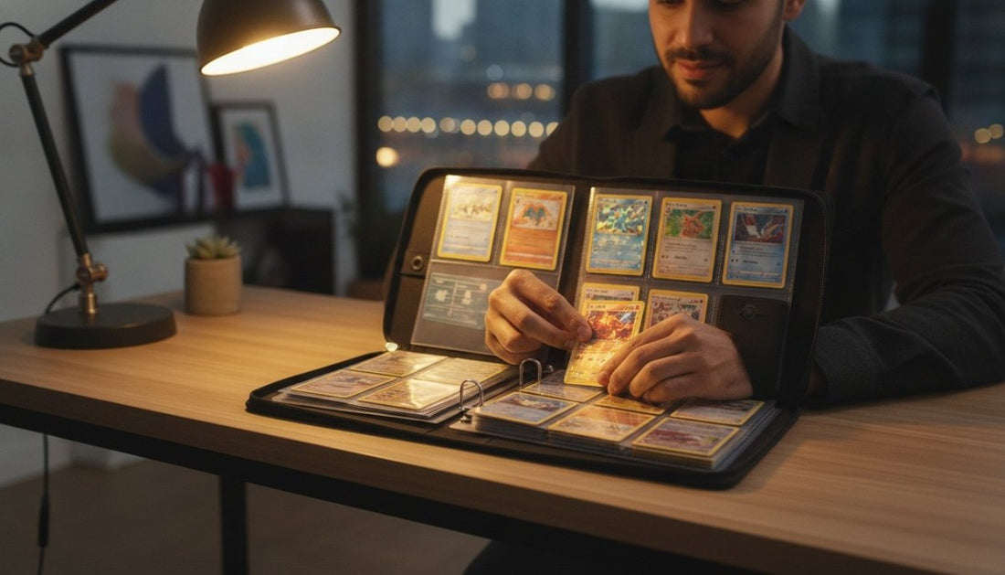 best pokemon card binders 4 Mini Album Bundle For Cards - Sleeves Included - Protect Your Deck In Style - Cool Graphics Featuring Your Favorite Pokemon Characters TopDeck 500 Card Ringless Zip