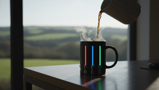The Star Wars Lightsaber Mug: An Elegant Gift for a More Caffeinated Age - KOOLTHINGS
