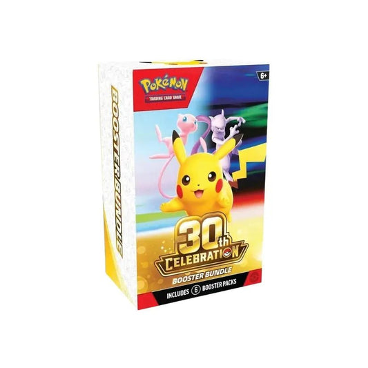 Pokémon TCG: 30th Celebration Booster Bundle (6 Booster Packs) - KOOLTHINGS