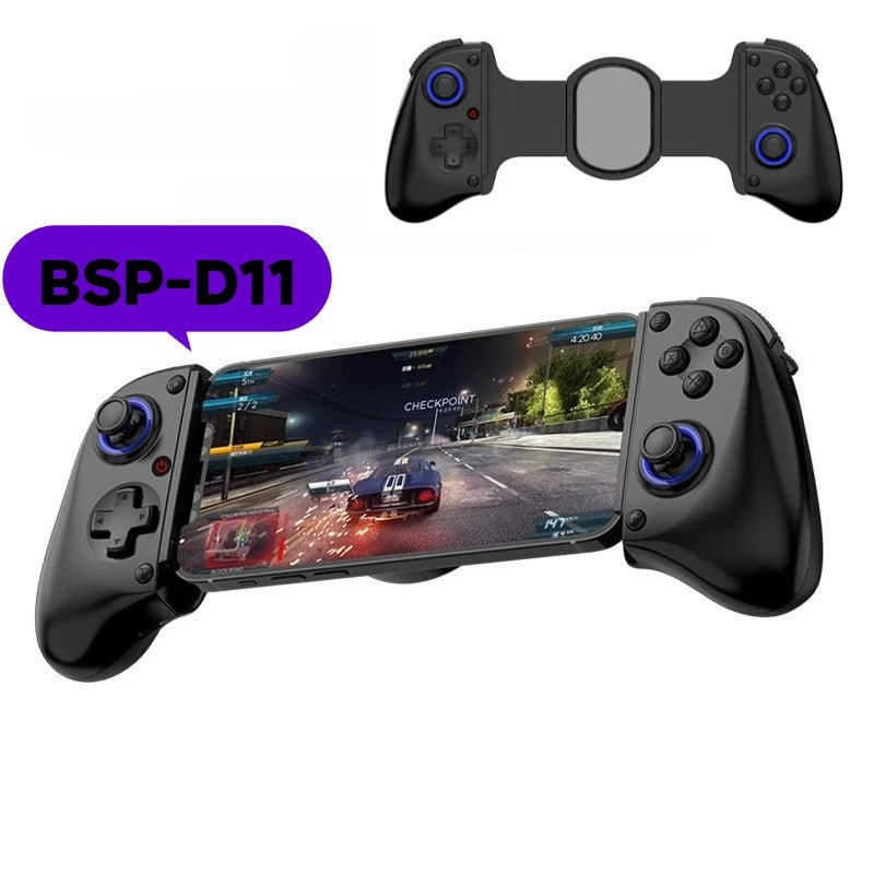 2026 New D11 Stretchable Game Controller Hall Trigger Supports For Android Phone/Tablet/Switch/PC/iOS/XBOX Streaming Controller - KOOLTHINGS