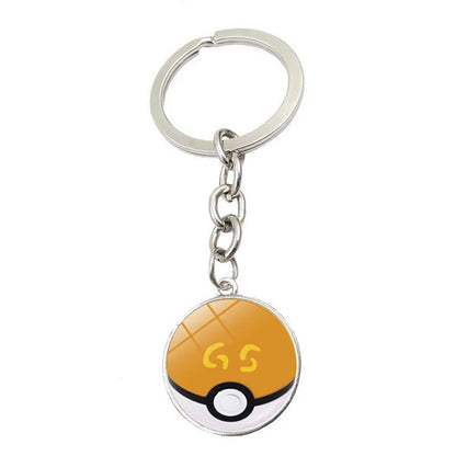 Pokemon Anime Figure Pokeball Pikachu Elf Ball Keychain Pendant Pocket Monster Model Toys Kids Birthday Gifts - KOOLTHINGS