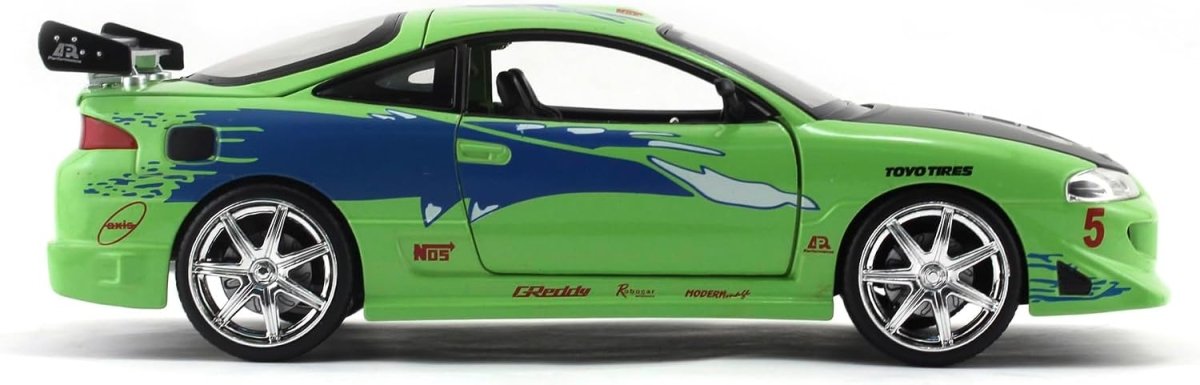 Jada Toys Fast & Furious 1995 Mitsubishi Eclipse (1:24, 19cm) - KOOLTHINGS