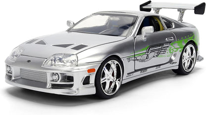 Jada Fast & Furious Anniversary Brian's Toyota Silver Finish 1:24 - KOOLTHINGS