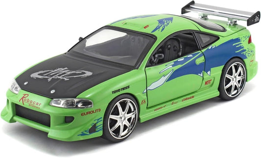 Jada Toys Fast & Furious 1995 Mitsubishi Eclipse (1:24, 19cm) - KOOLTHINGS