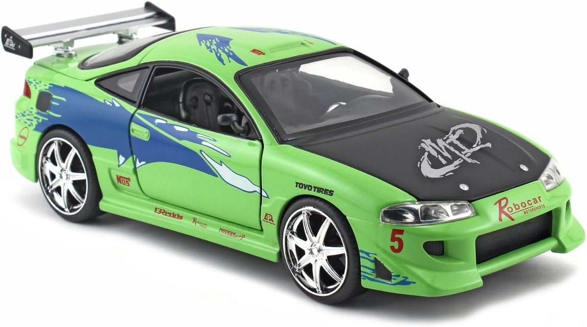 Jada Toys Fast & Furious 1995 Mitsubishi Eclipse (1:24, 19cm) - KOOLTHINGS
