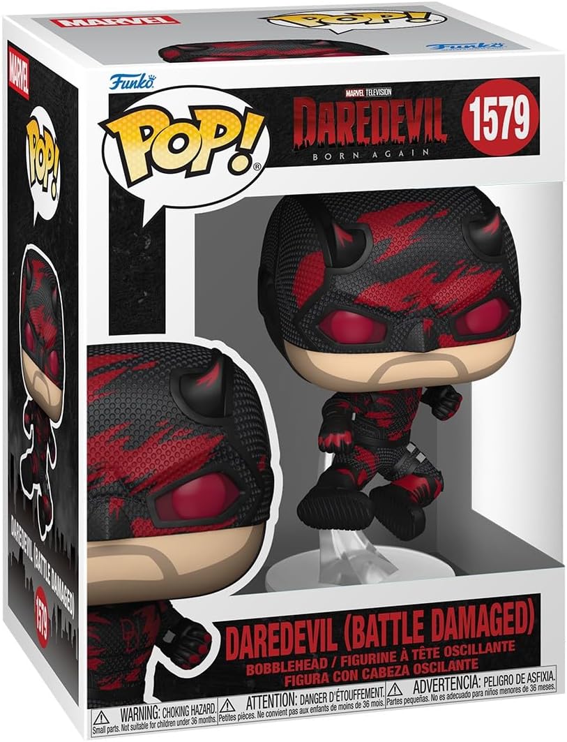 Funko Pop! Marvel: Daredevil: Born Again - Daredevil (Battle Damaged) #1579
