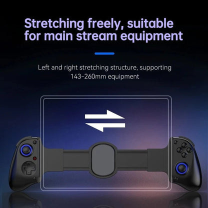2026 New D11 Stretchable Game Controller Hall Trigger Supports For Android Phone/Tablet/Switch/PC/iOS/XBOX Streaming Controller - KOOLTHINGS