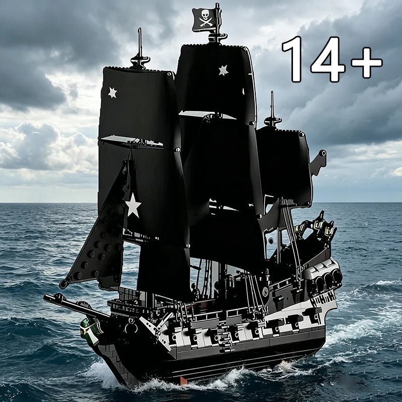 Captain Pirates Ship 10365 Building Blocks Model – Adventure Awaits - KOOLTHINGS