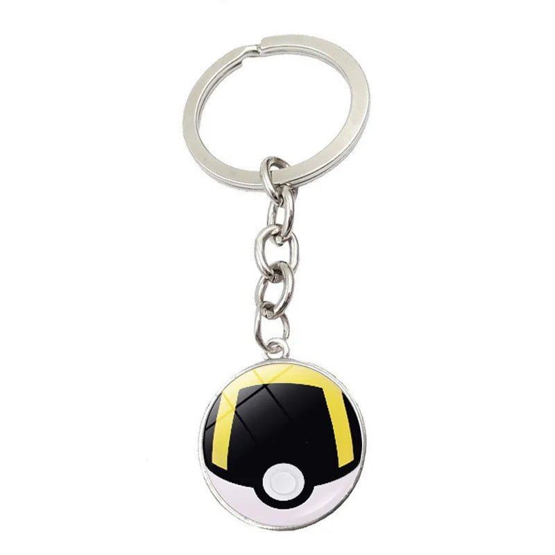 Pokemon Anime Figure Pokeball Pikachu Elf Ball Keychain Pendant Pocket Monster Model Toys Kids Birthday Gifts - KOOLTHINGS