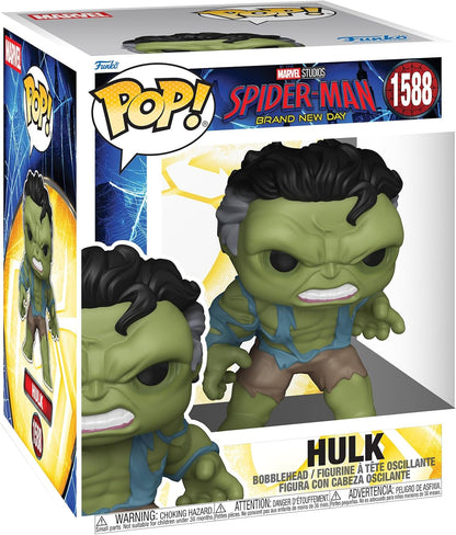 Funko Pop! Hulk figure in packaging with Marvel branding