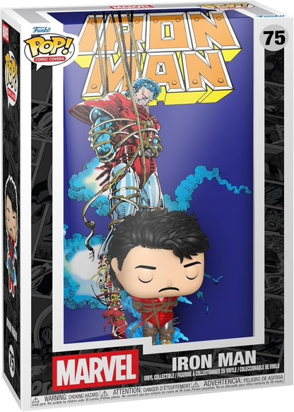 POP Comic Cover Marvel Iron Man 68 – Back to the Future Crossover Collectible - KOOLTHINGS