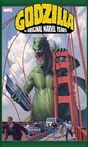 Godzilla: The Original Marvel Years Omnibus Junggeun Yoon Cover - by Doug Moench (Hardcover) - KOOLTHINGS