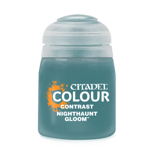  Citadel Colour Contrast Nighthaunt Gloom paint jar on a white background