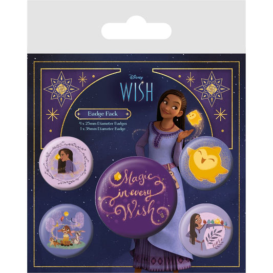 Pyramid International Wish (Magic in Every Wish) Badge Pack - KOOLTHINGS