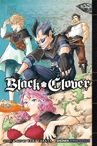Cover of 'Black Clover' manga with characters in action poses
