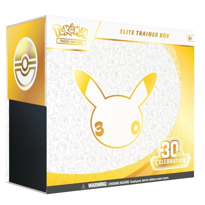Pokémon TCG: 30th Celebration Elite Trainer Box (1 Full-Art Promo Card - KOOLTHINGS