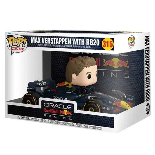 FUNKO POP RIDES SUPDLX: RB - VERSTAPPEN W/RB20 - KOOLTHINGS