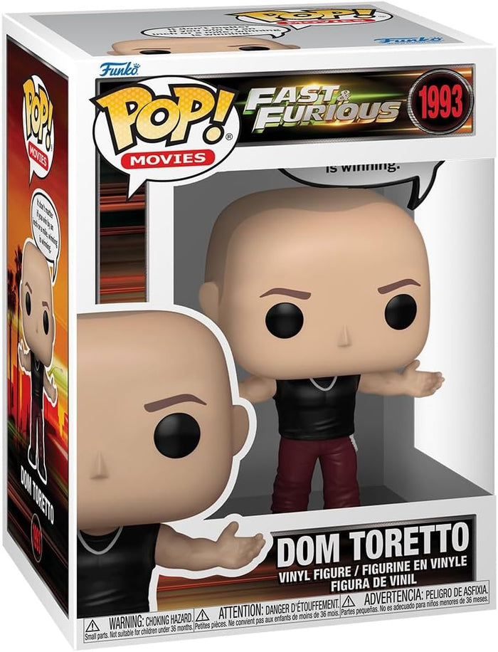 Funko Pop! Sayings: Dom Toretto - Fast & Furious 1993 - KOOLTHINGS