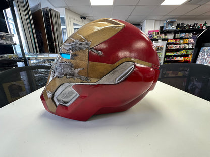 Battle Damaged Iron Man helmet