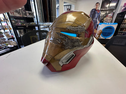 Battle Damaged Iron Man helmet