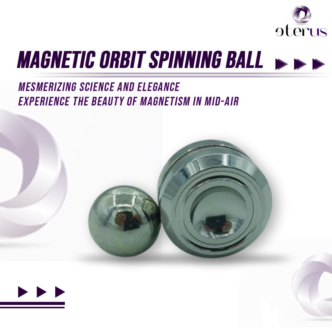 Magnetic Orbit Spinning Ball - KOOLTHINGS