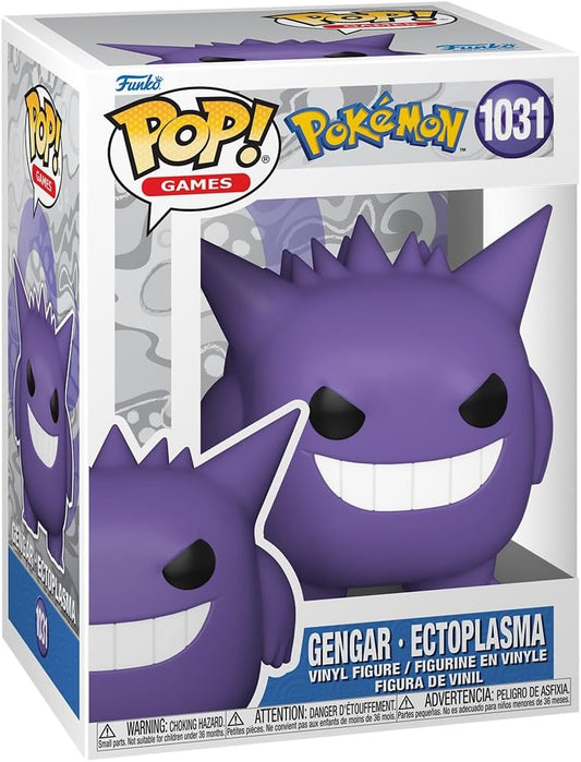 Funko Pop! Games packaging for Gengar Ectoplasmic vinyl figure