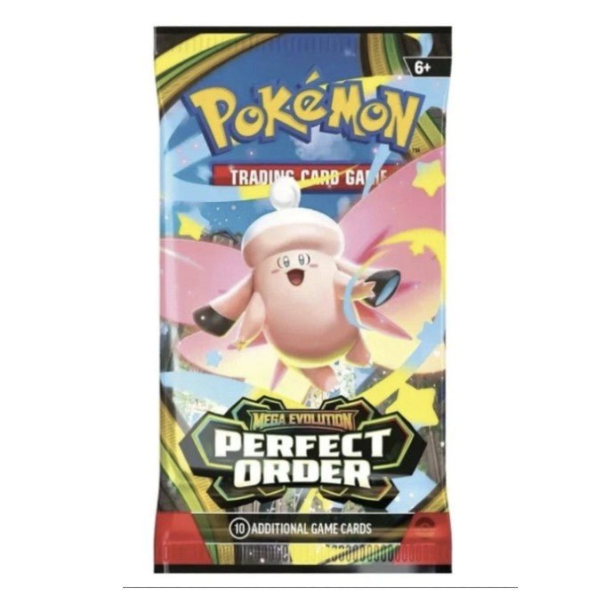 Pokemon TCG: Mega Evolution Perfect Order Booster Pack - KOOLTHINGS