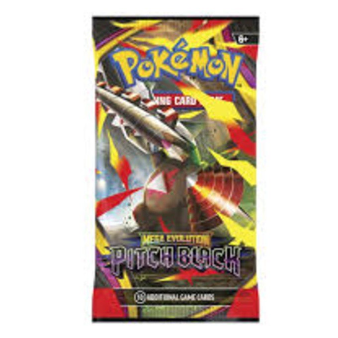 Pokémon TCG: Mega Evolution Pitch Black 1 x Booster Pack - KOOLTHINGS