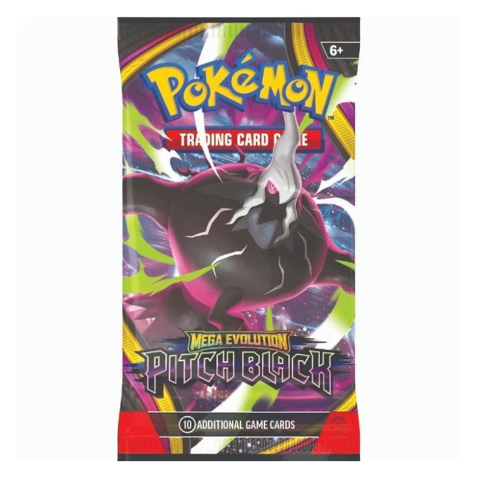 Pokémon TCG: Mega Evolution Pitch Black 1 x Booster Pack - KOOLTHINGS