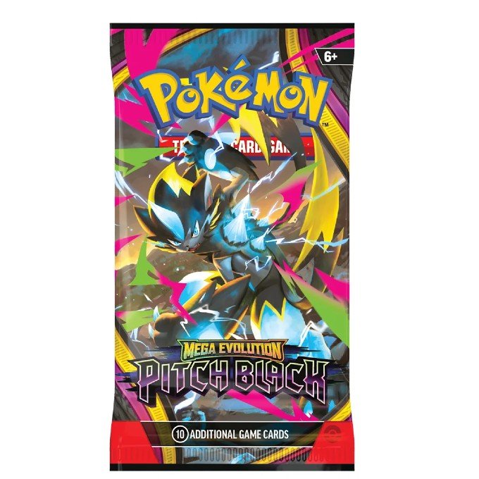 Pokémon TCG: Mega Evolution Pitch Black 1 x Booster Pack - KOOLTHINGS