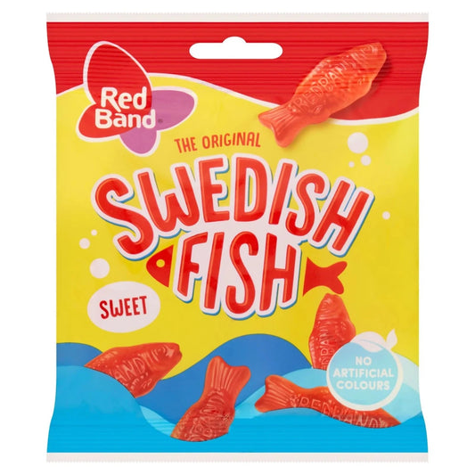 Red Band Swedish Fish, 100 g - KOOLTHINGS