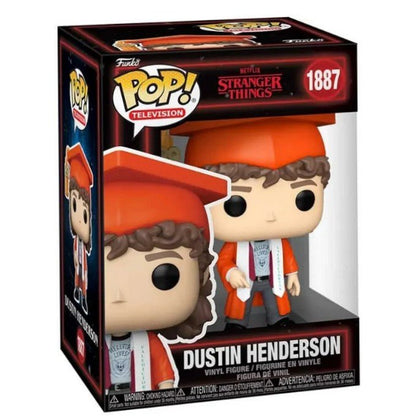 FUNKO POP TV: Stranger Things S5 – Dustin Henderson #1887 - KOOLTHINGS