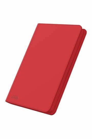 Ultimate Guard 9-Pocket Zipfolio Xenoskin Red Card Protector - KOOLTHINGS