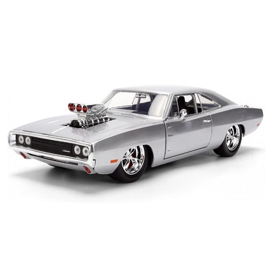 Jada Fast & Furious Anniversary Dom's Dodge Silver Finish 1:24 - KOOLTHINGS